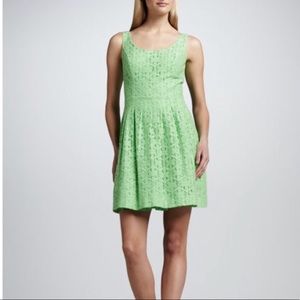 Lilly Pulitzer Green Lace Dress, Size 0